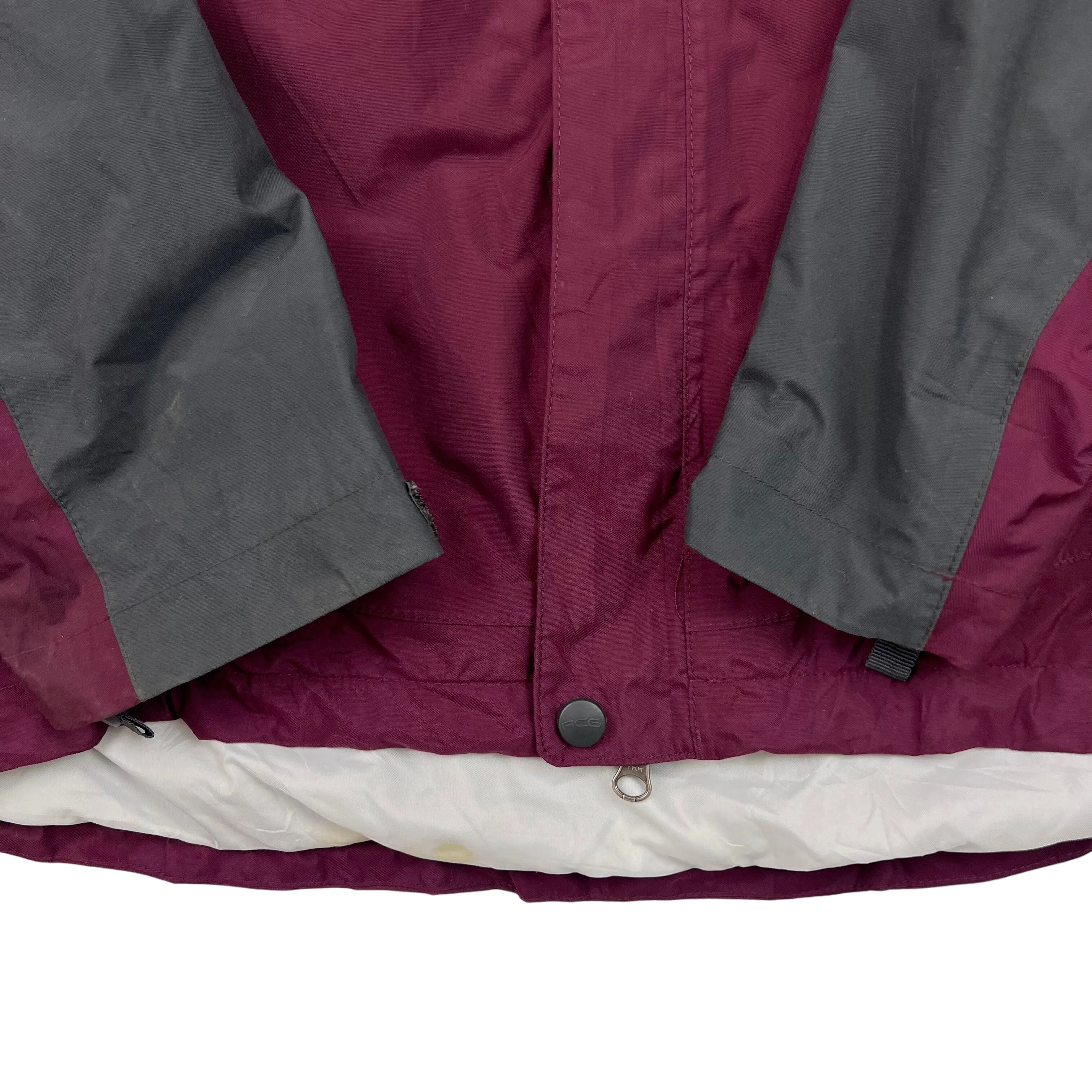 Nike ACG 3 Snowboarding Purple Hooded Jacket