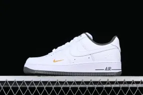 Nike Air Force 1 07 Low Dark Grey White Gold DD1225-008