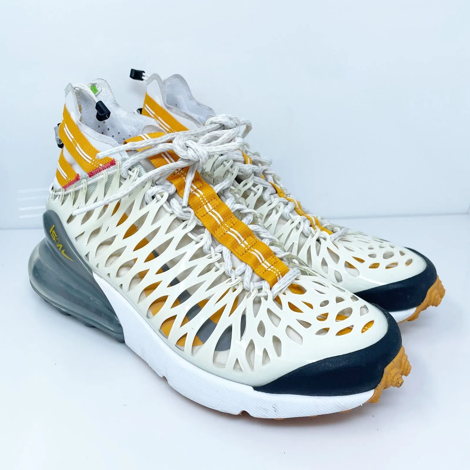 Nike Mens Air Max 270 ISPA BQ1918-102 White Basketball Shoes Sneakers Size 9