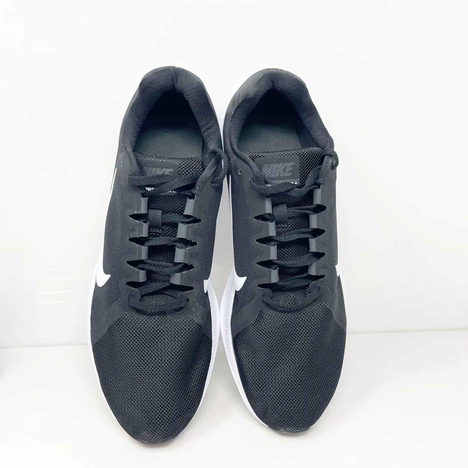 Nike Mens Downshifter 8 908984-001 Black Running Shoes Sneakers Size 11