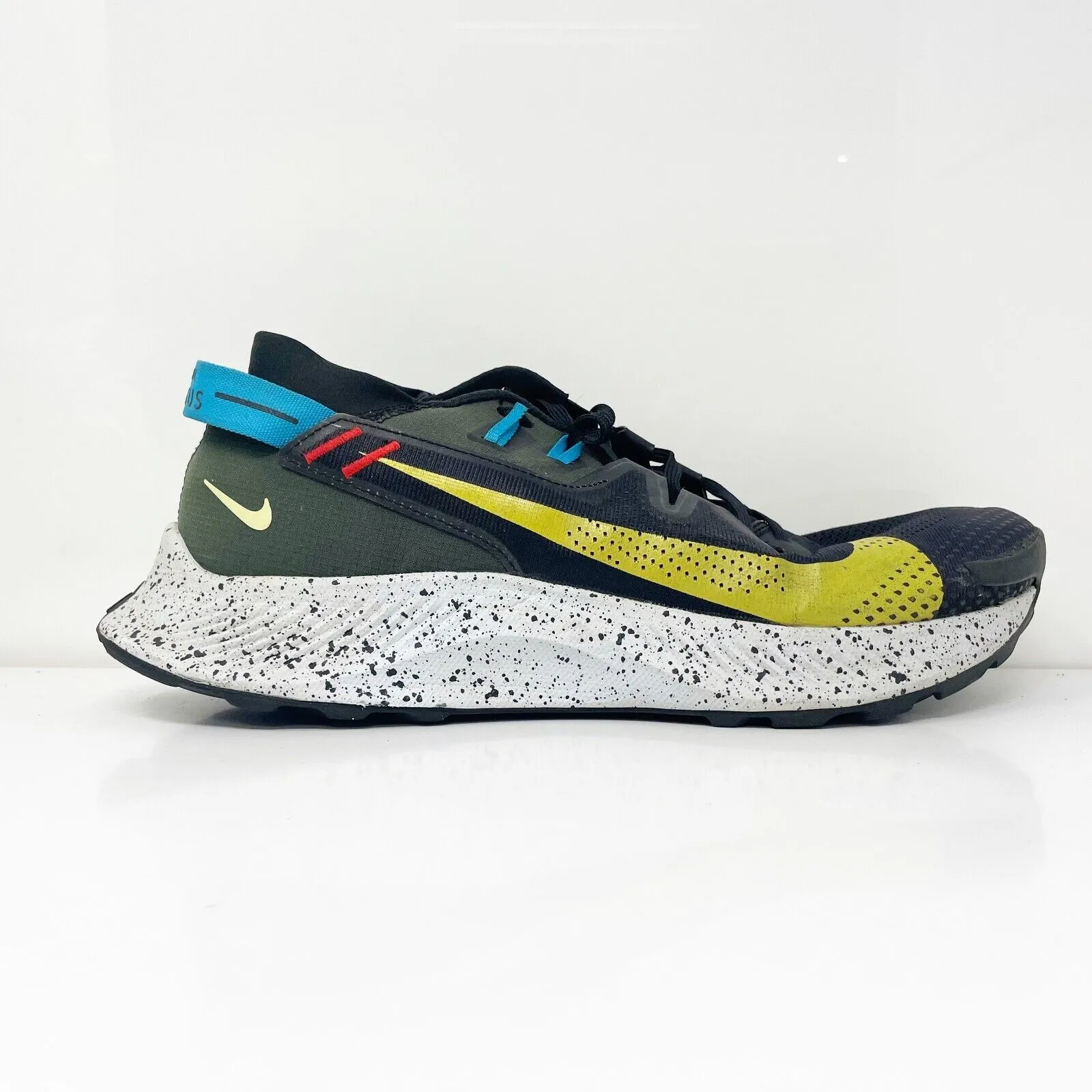 Nike Mens Pegasus Trail 2 CK4305-001 Black Running Shoes Sneakers Size 11.5