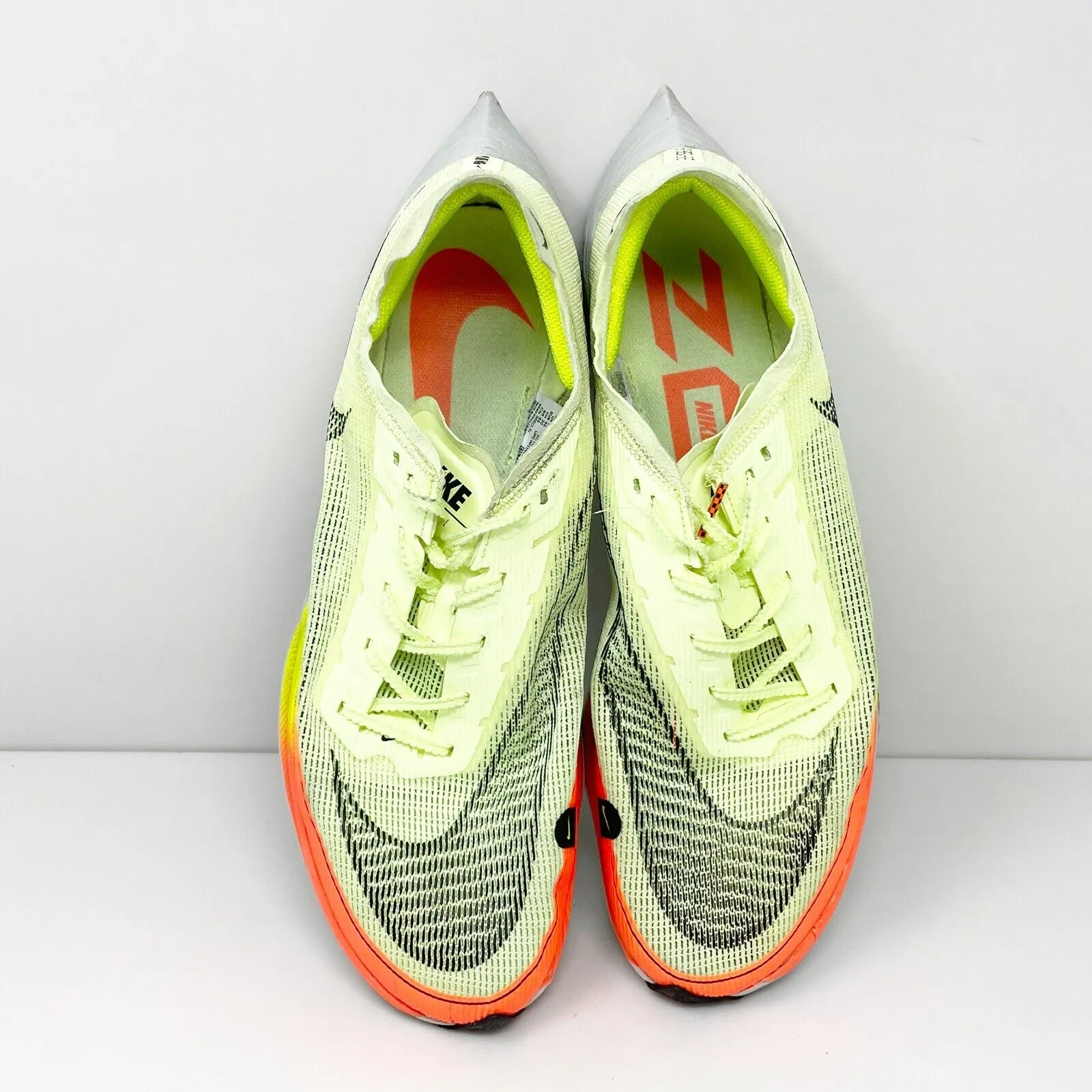 Nike Mens ZoomX Vaporfly Next Percentage CU4111 Yellow Running Shoes Sneakers 12