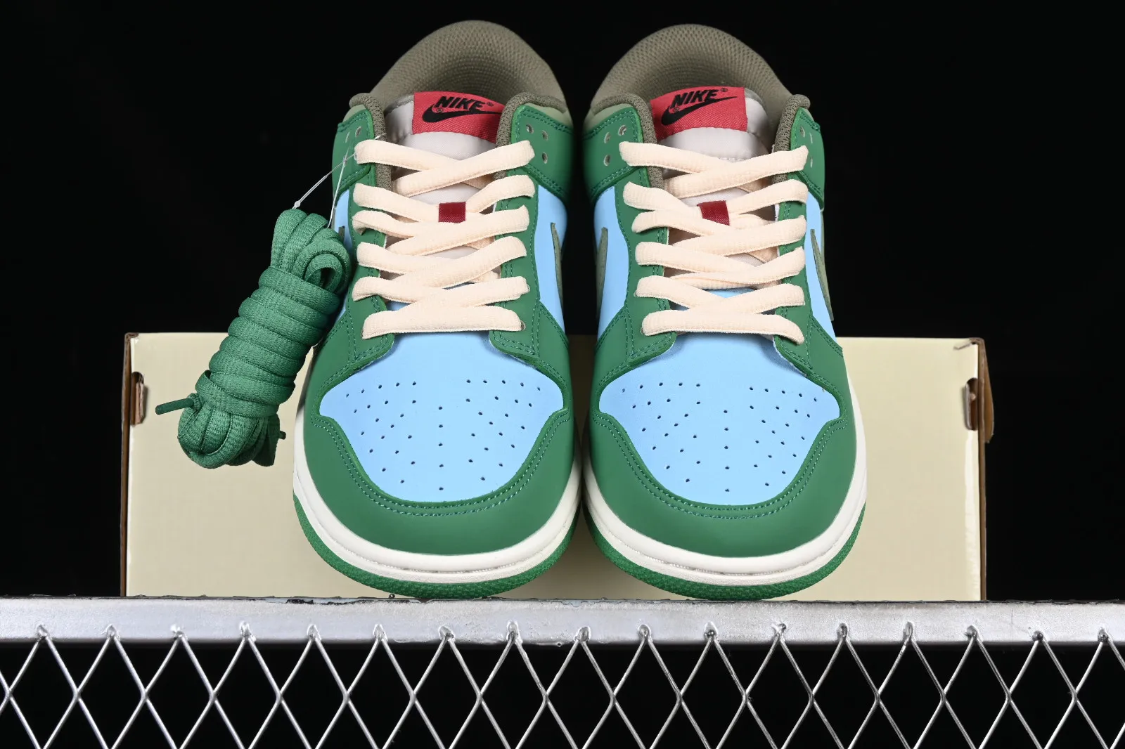 Nike SB Dunk Low Olive Green Blue White GP1255-022