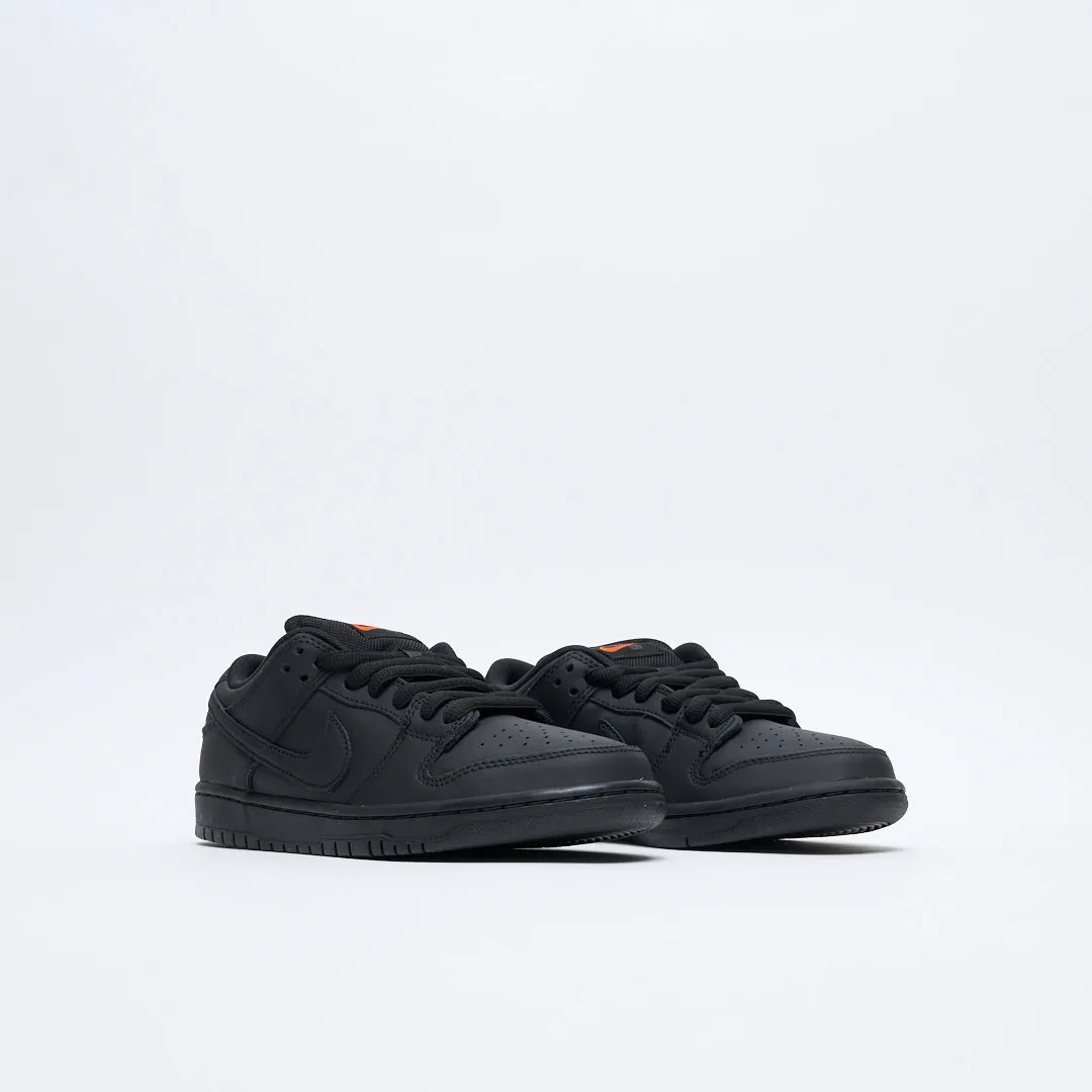 Nike SB - Dunk Low Pro ISO Orange Label (Black/Black-Black)
