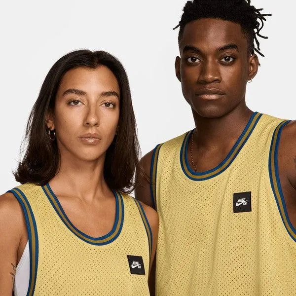 Nike SB Reversible Basketball Skate Jersey Saturn Gold - Bronzine