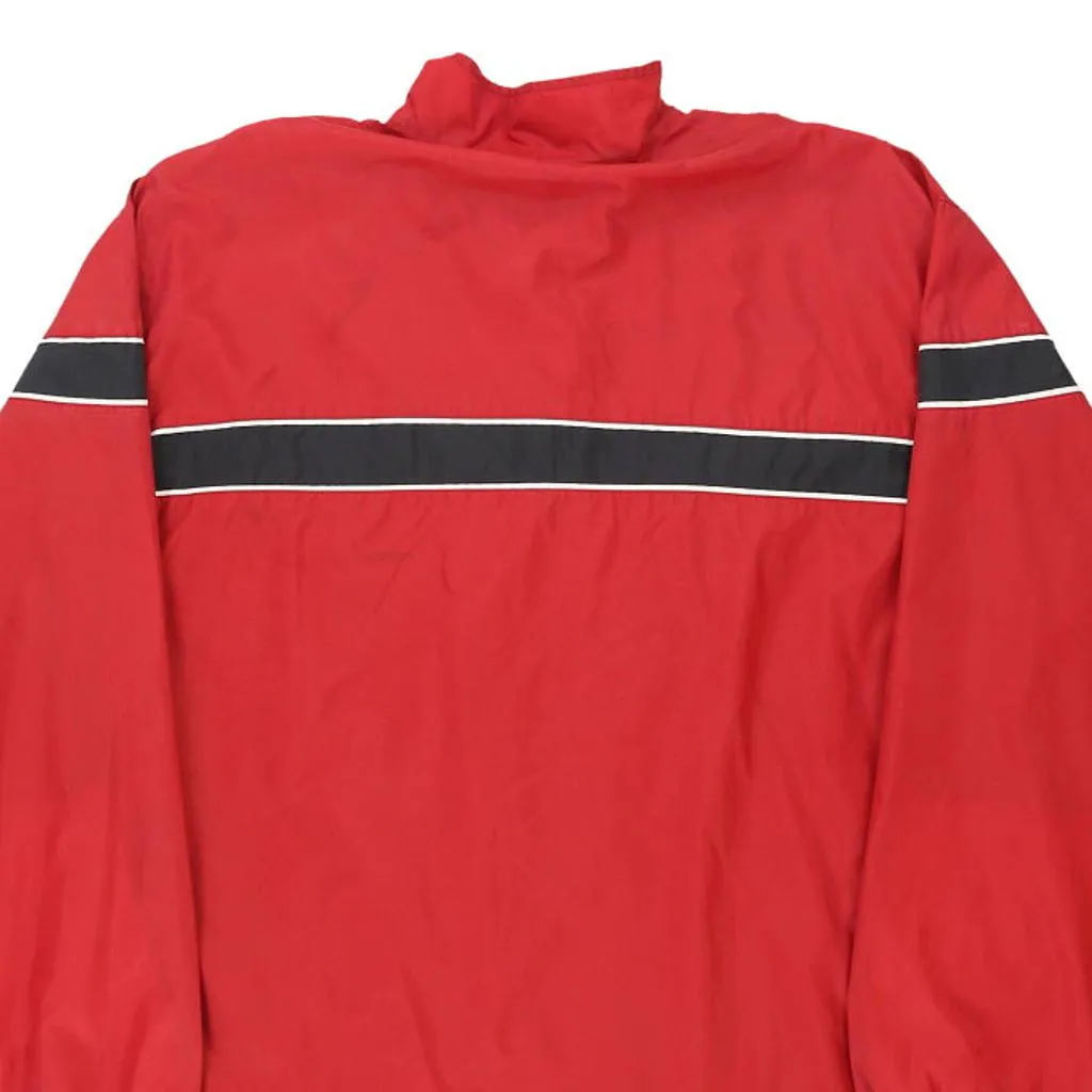 Nike Track Jacket - XL Red Nylon