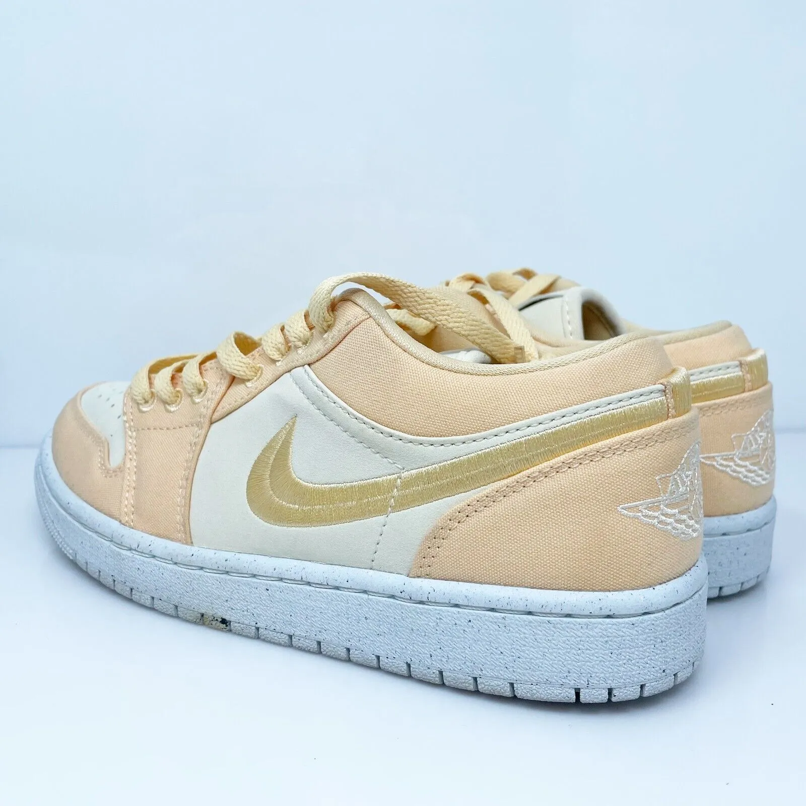 Nike Womens Air Jordan 1 Low SE DV0426-200 Beige Casual Shoes Sneakers Size 8