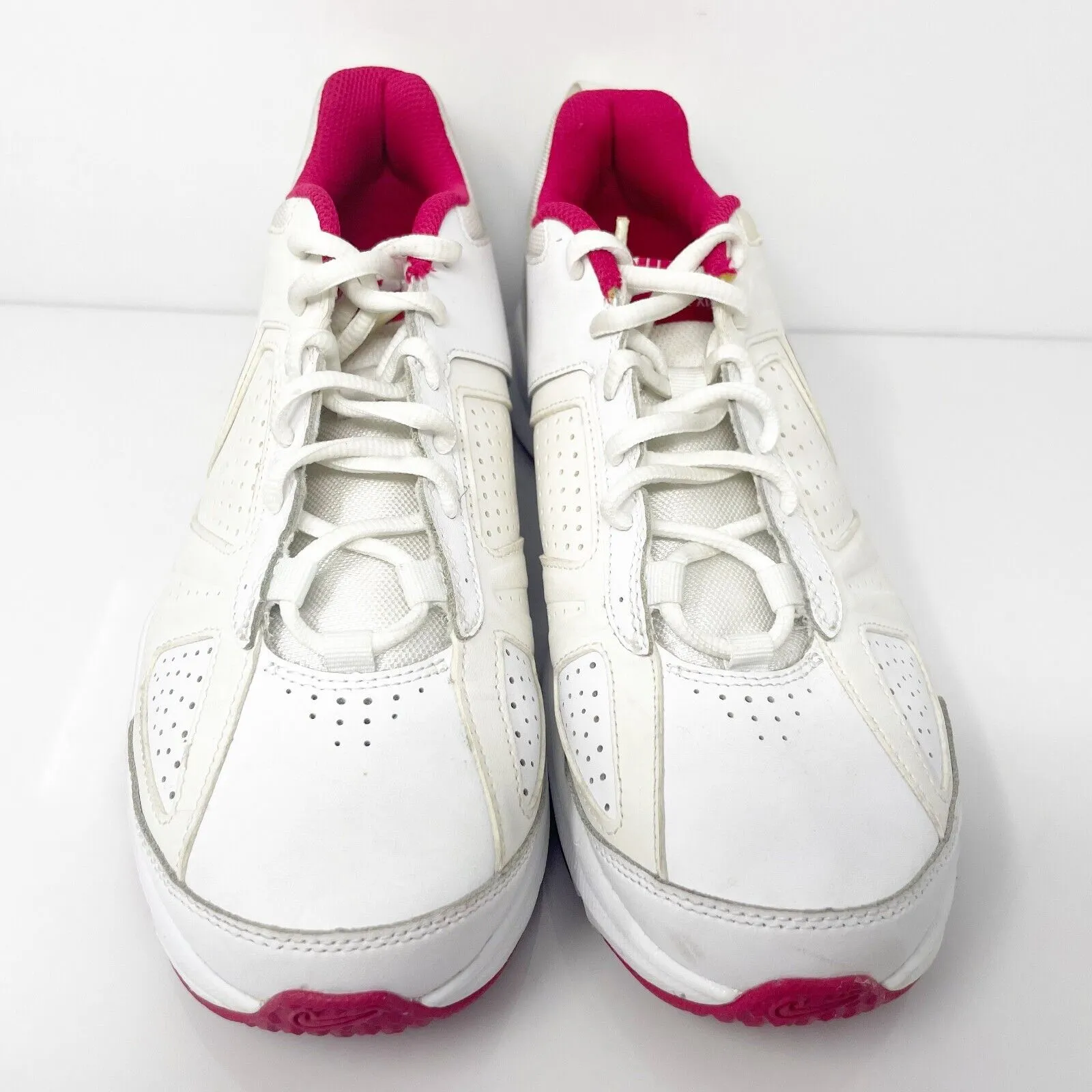 Nike Womens T Lite XI 616696-106 White Running Shoes Sneakers Size 9.5