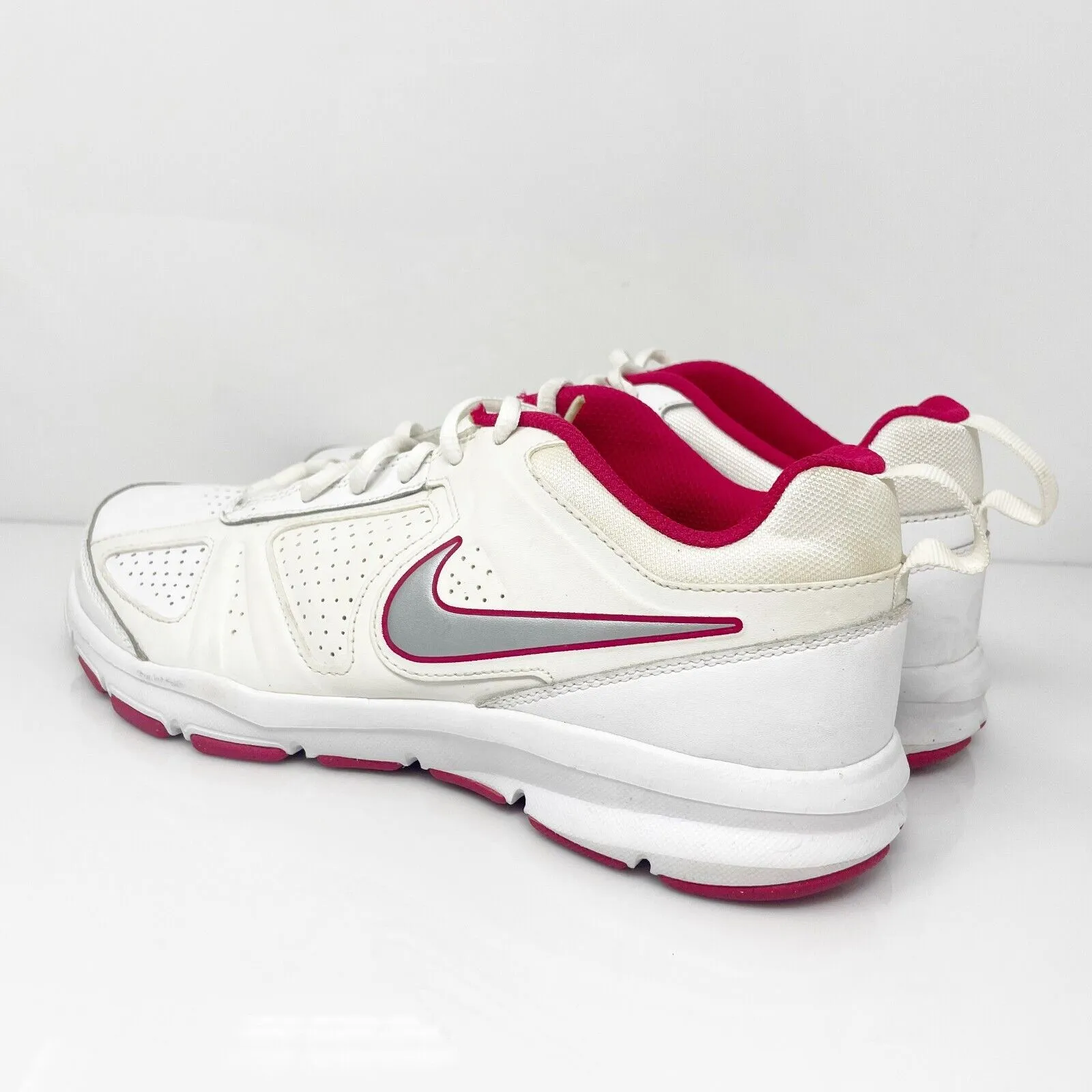 Nike Womens T Lite XI 616696-106 White Running Shoes Sneakers Size 9.5