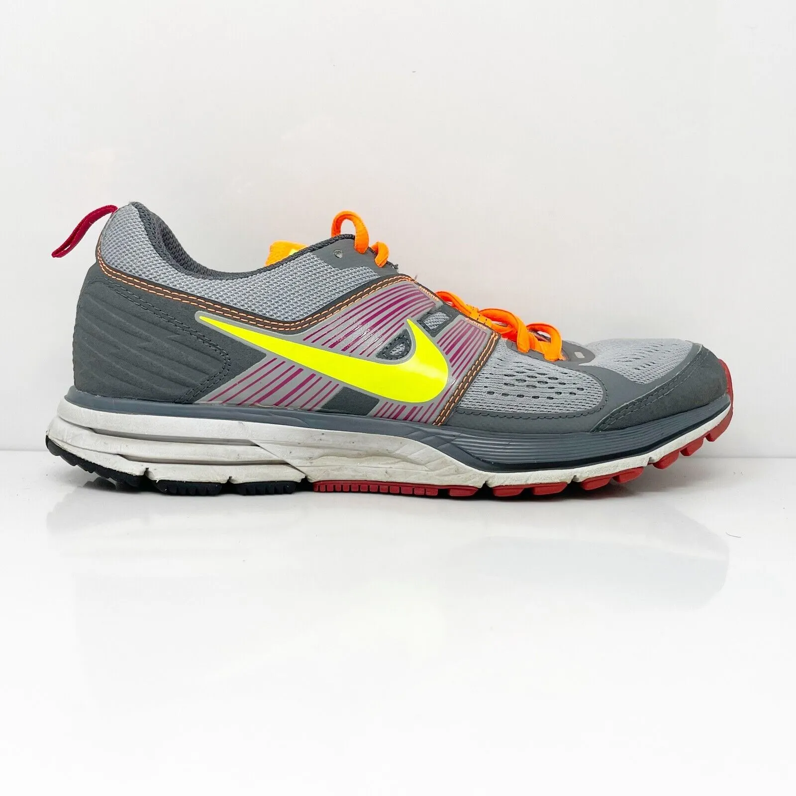 Nike Womens Zoom Pegasus 29 Trail 525034-076 Gray Running Shoes Sneakers Size 9