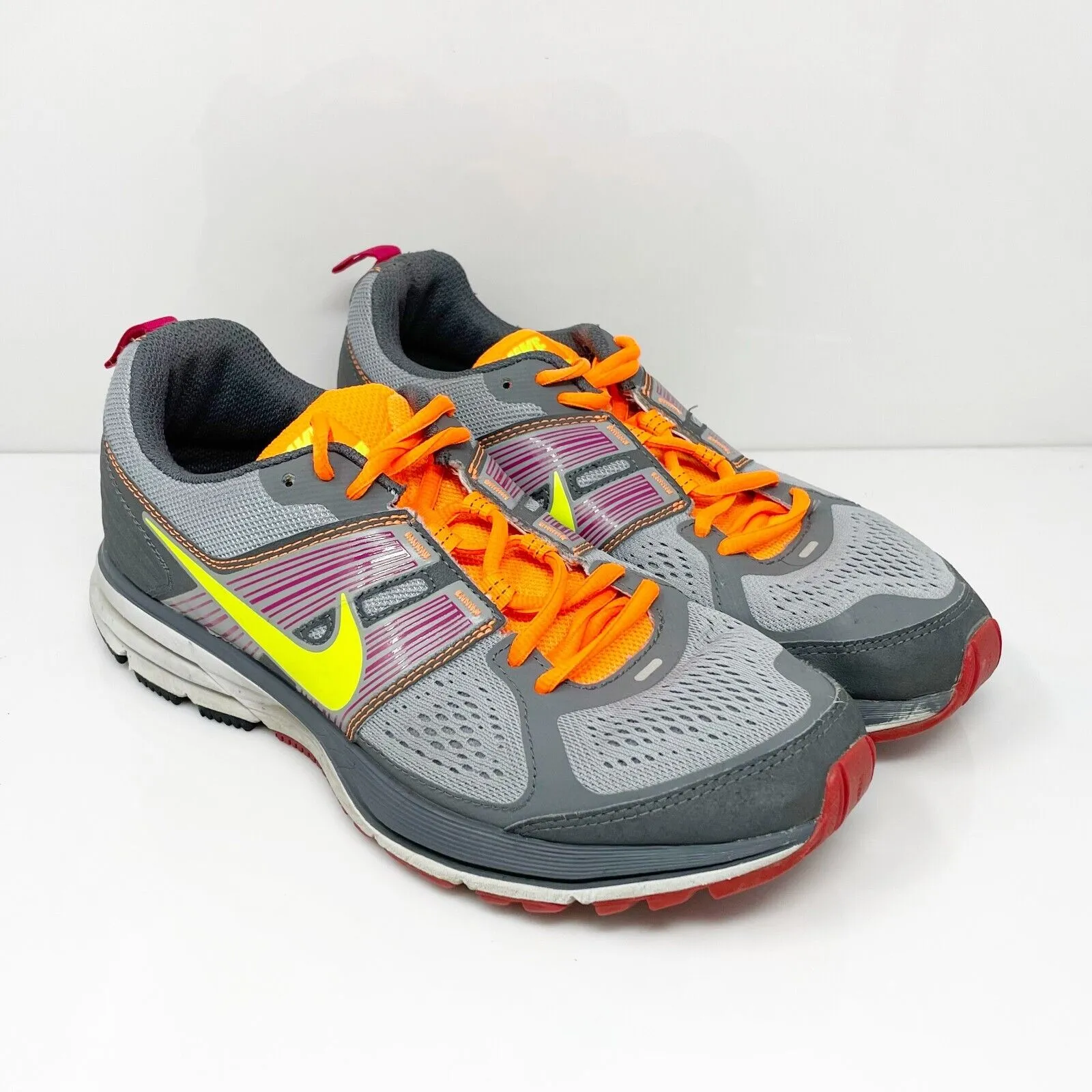 Nike Womens Zoom Pegasus 29 Trail 525034-076 Gray Running Shoes Sneakers Size 9