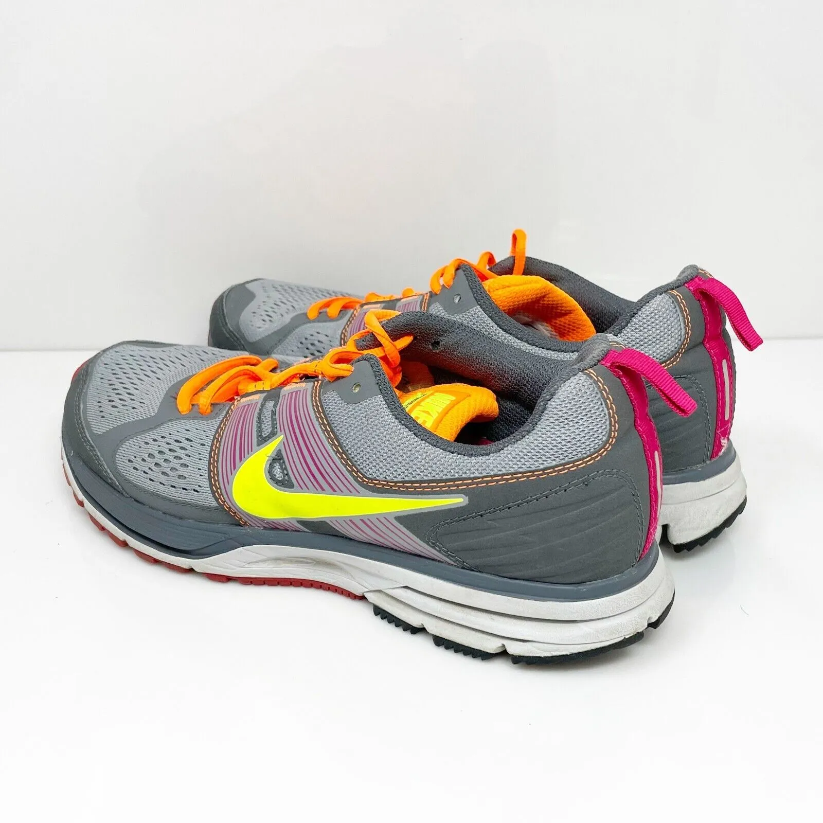 Nike Womens Zoom Pegasus 29 Trail 525034-076 Gray Running Shoes Sneakers Size 9