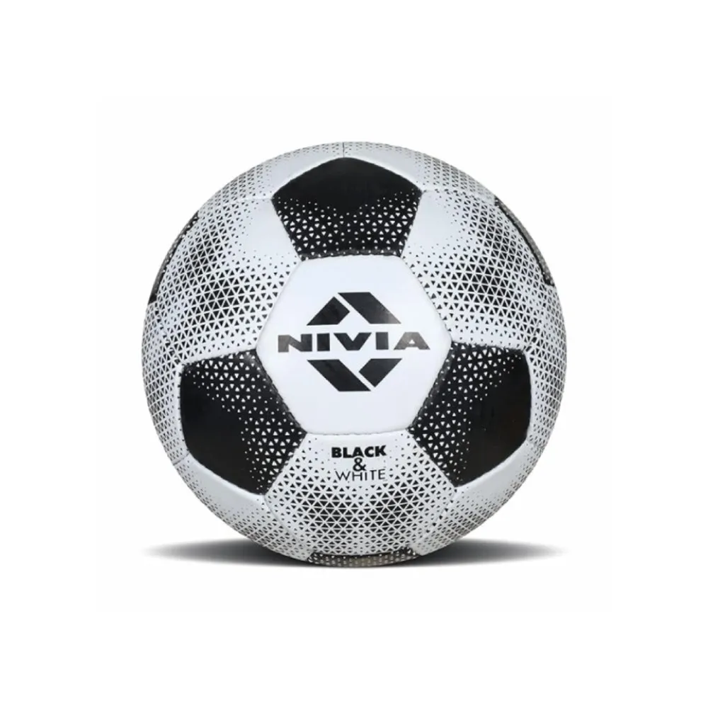 Nivia Black & White Football