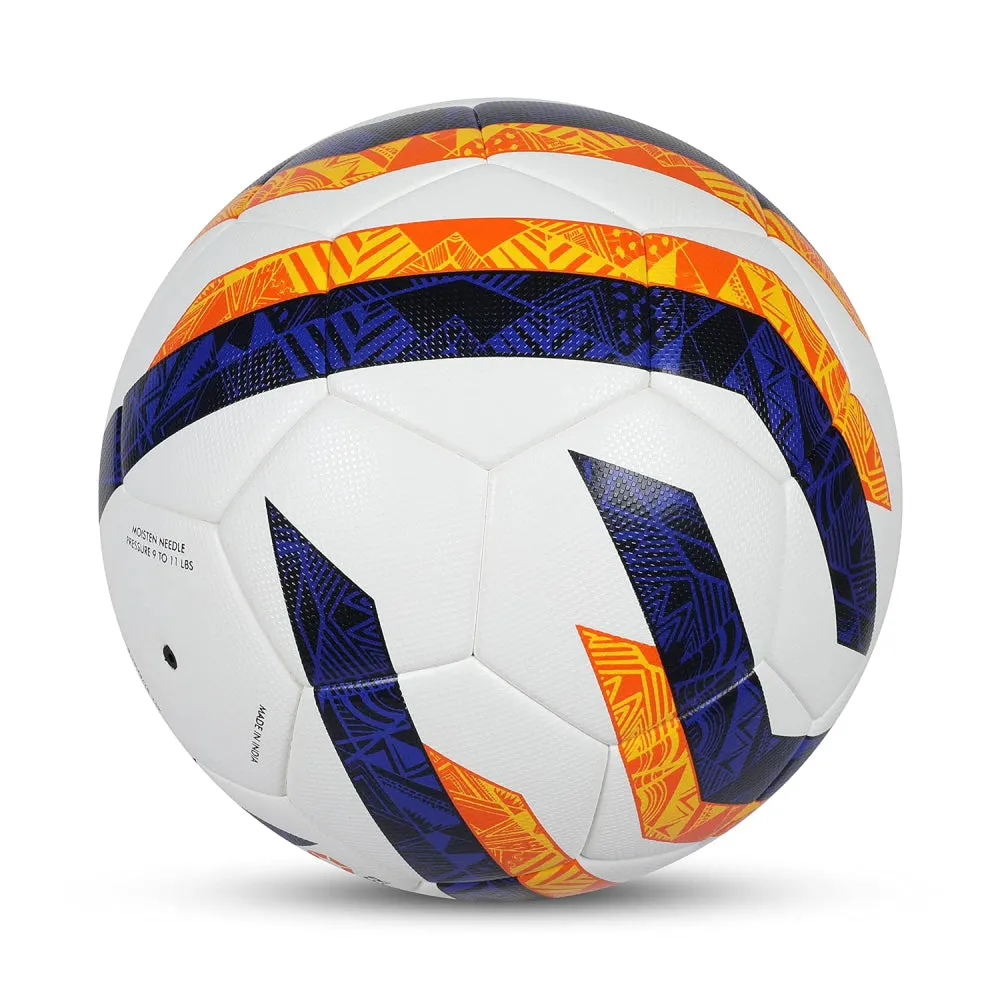 Nivia Dominator 3.0 Football (White/Blue/Orange)