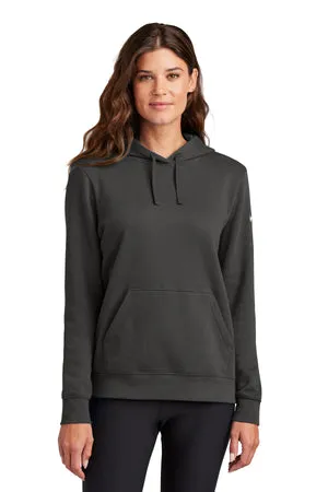 NKFD9889 Nike Women's Club Fleece Sleeve Swoosh Pullover Hoodie