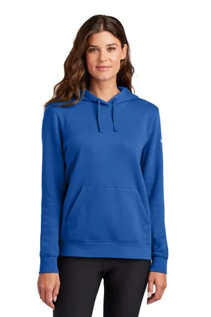 NKFD9889 Nike Women's Club Fleece Sleeve Swoosh Pullover Hoodie