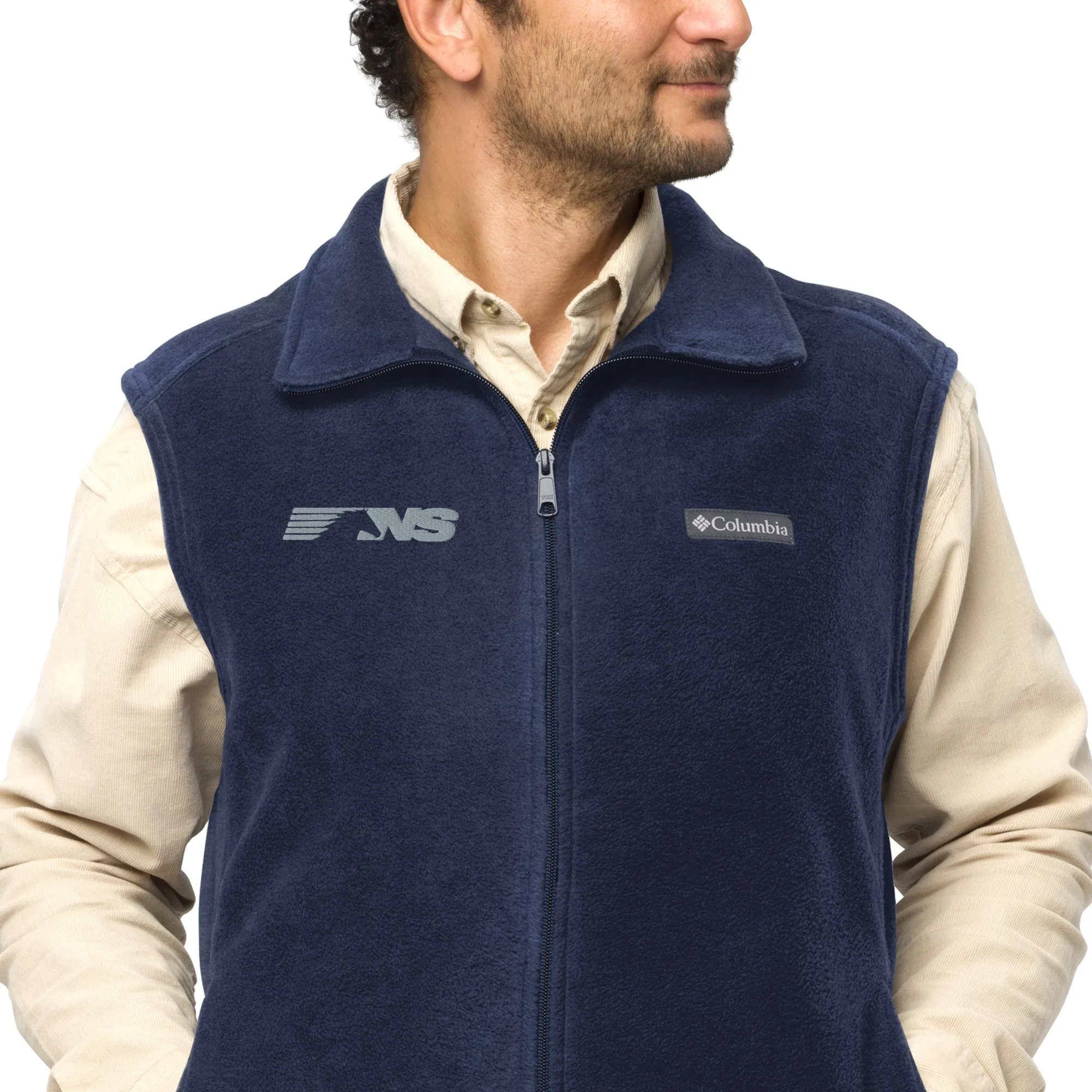 Norfolk Southern Men’s Columbia fleece vest