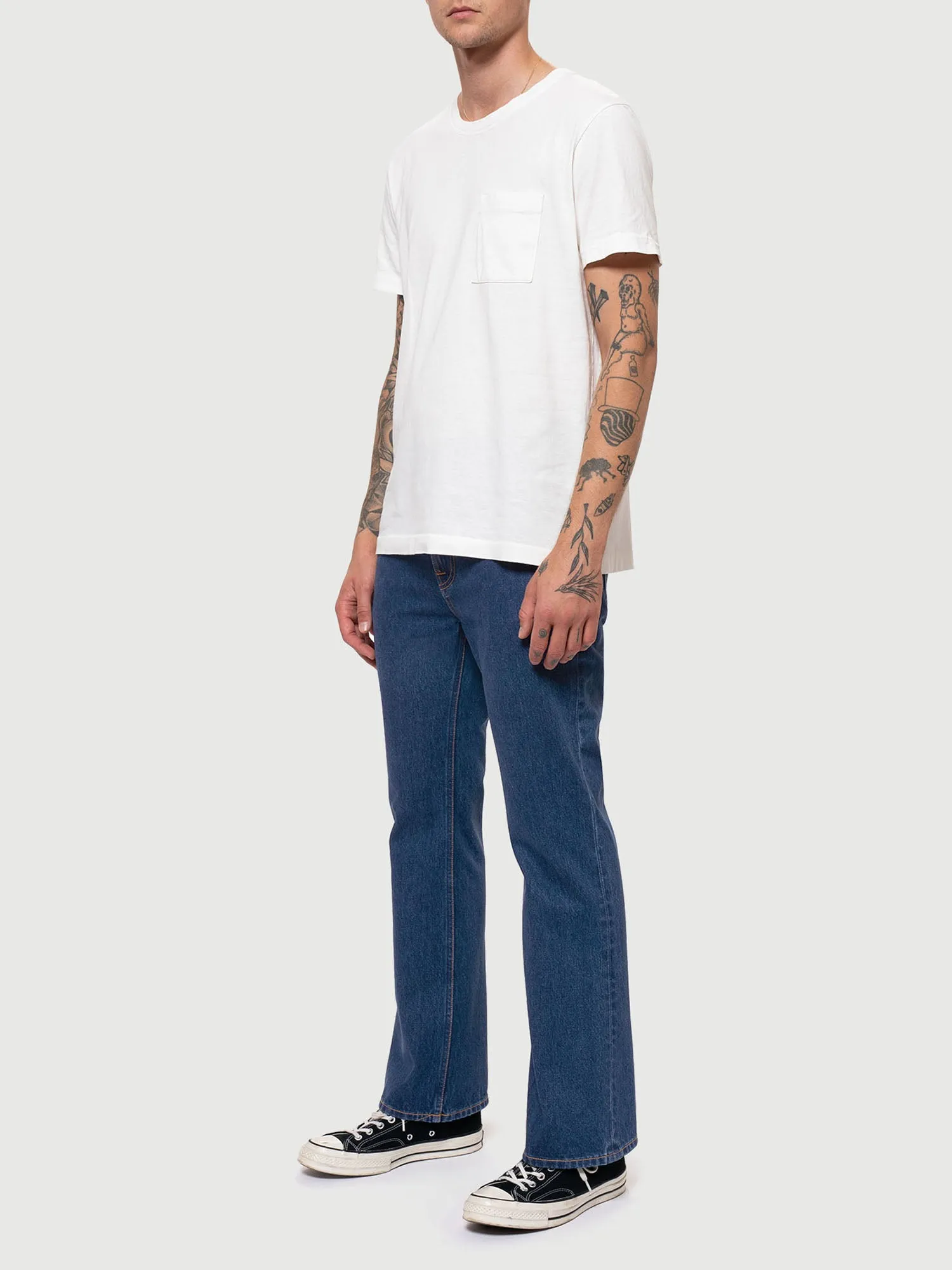 Nudie Jeans Hazy Hank L34 Jean True Blue