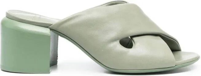 Officine Creative open-toe 70mm mules Green