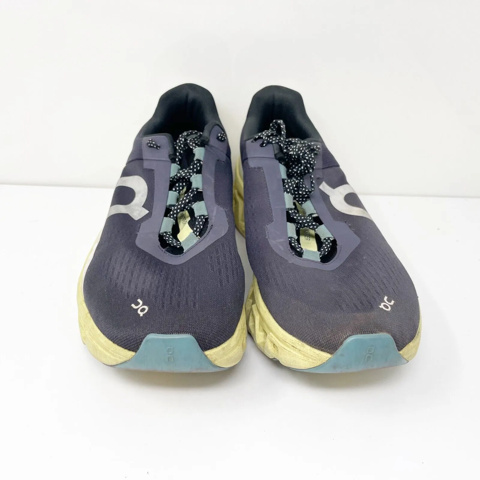 On Mens Cloud Monster 2 Black Running Shoes Sneakers Size 10