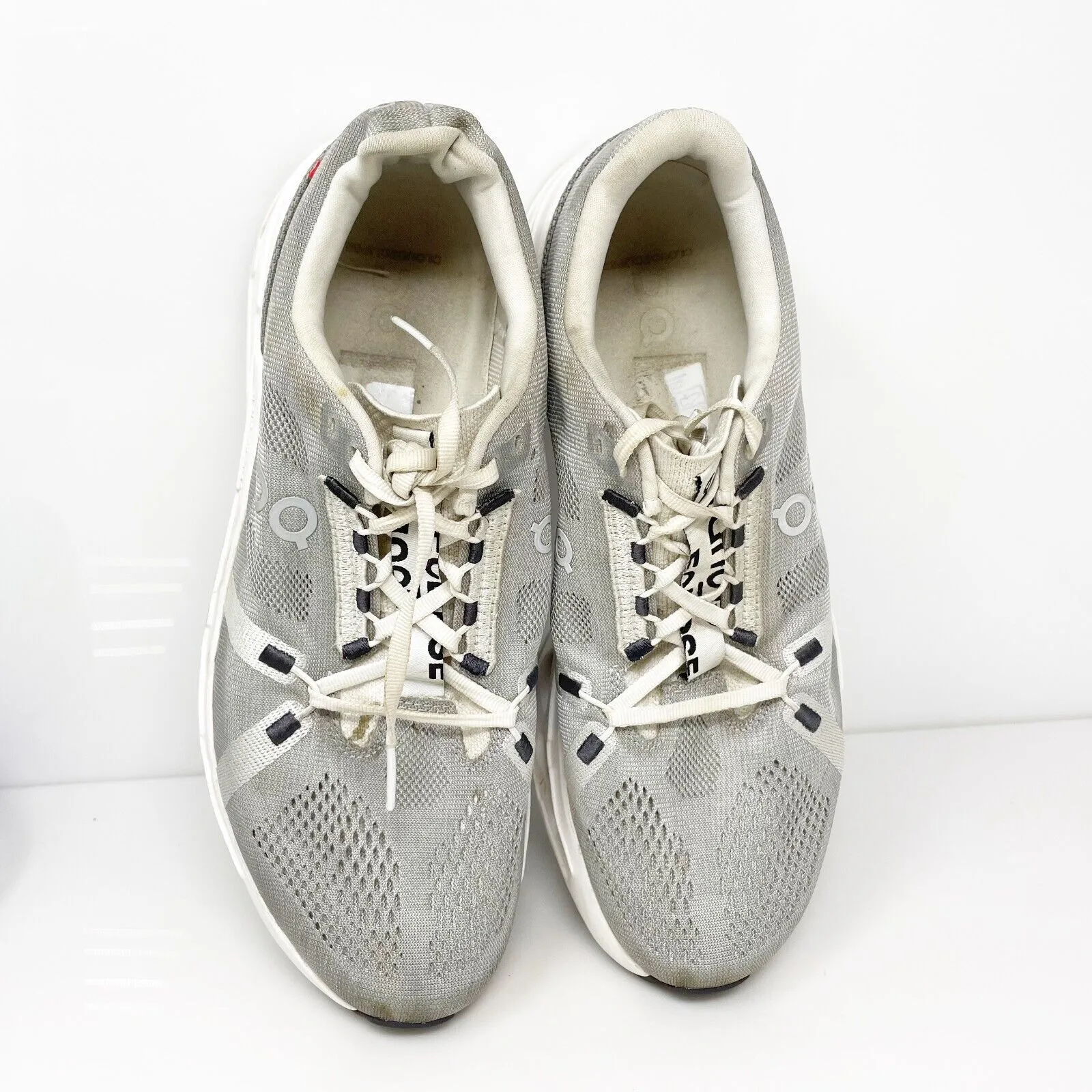 On Mens Cloudeclipse Gray Running Shoes Sneakers Size 10