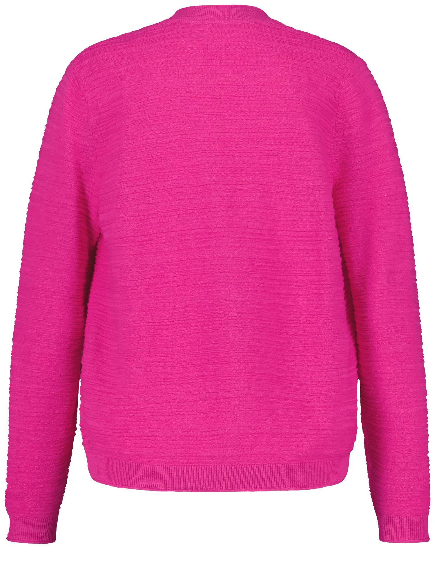 Open cardigan made of cotton/linen