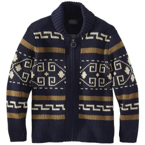 Original Westerley Cardigan - Navy/Brown