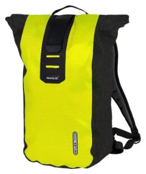 Ortlieb Velocity High Visibility 23L Backpack Neon Yellow Black Reflex