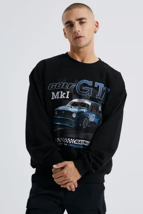 Oversized Golf Gti License Sweatshirt