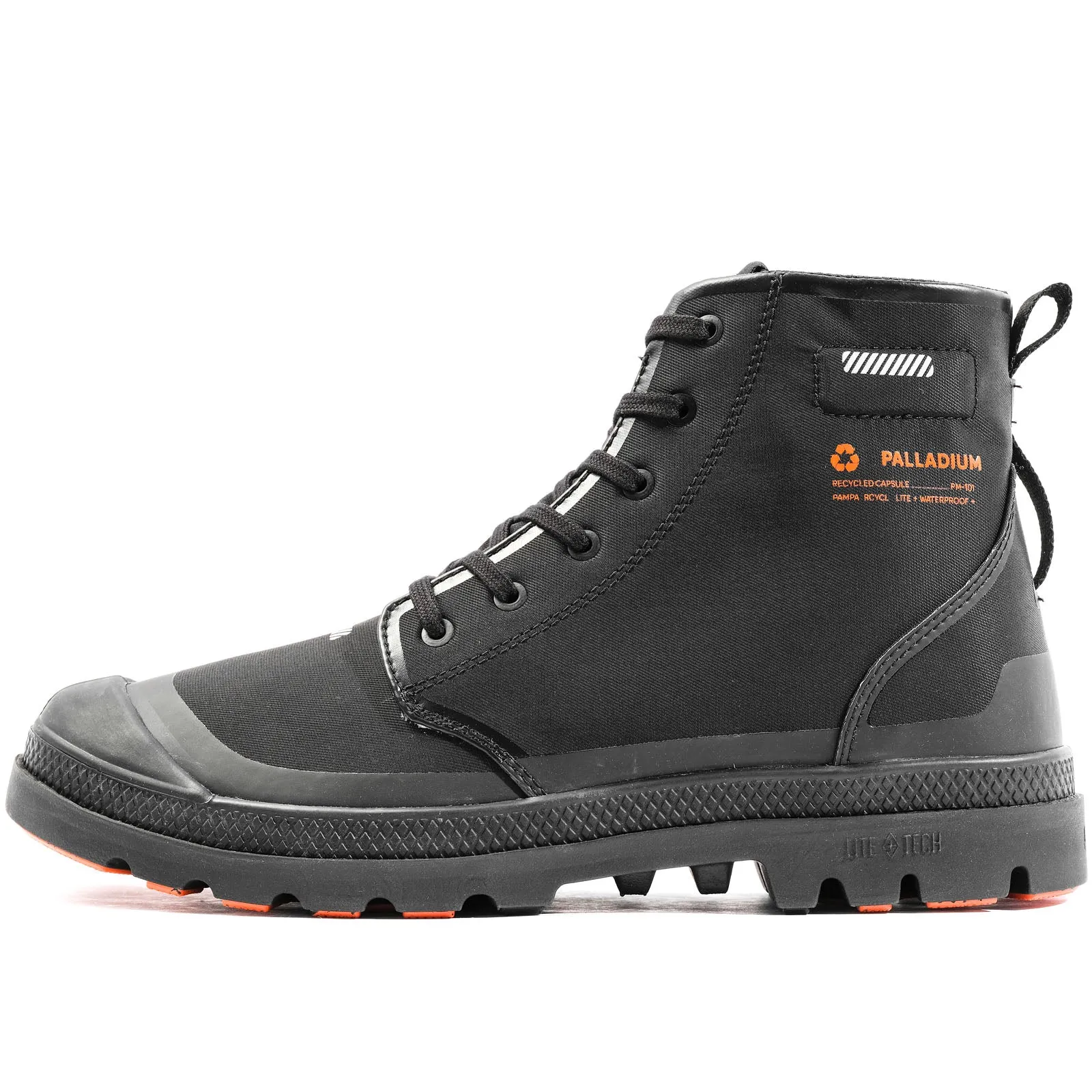 Palladium Adults Pampa Lite+ Recycle Waterproof+ Hi Top Boots - Black