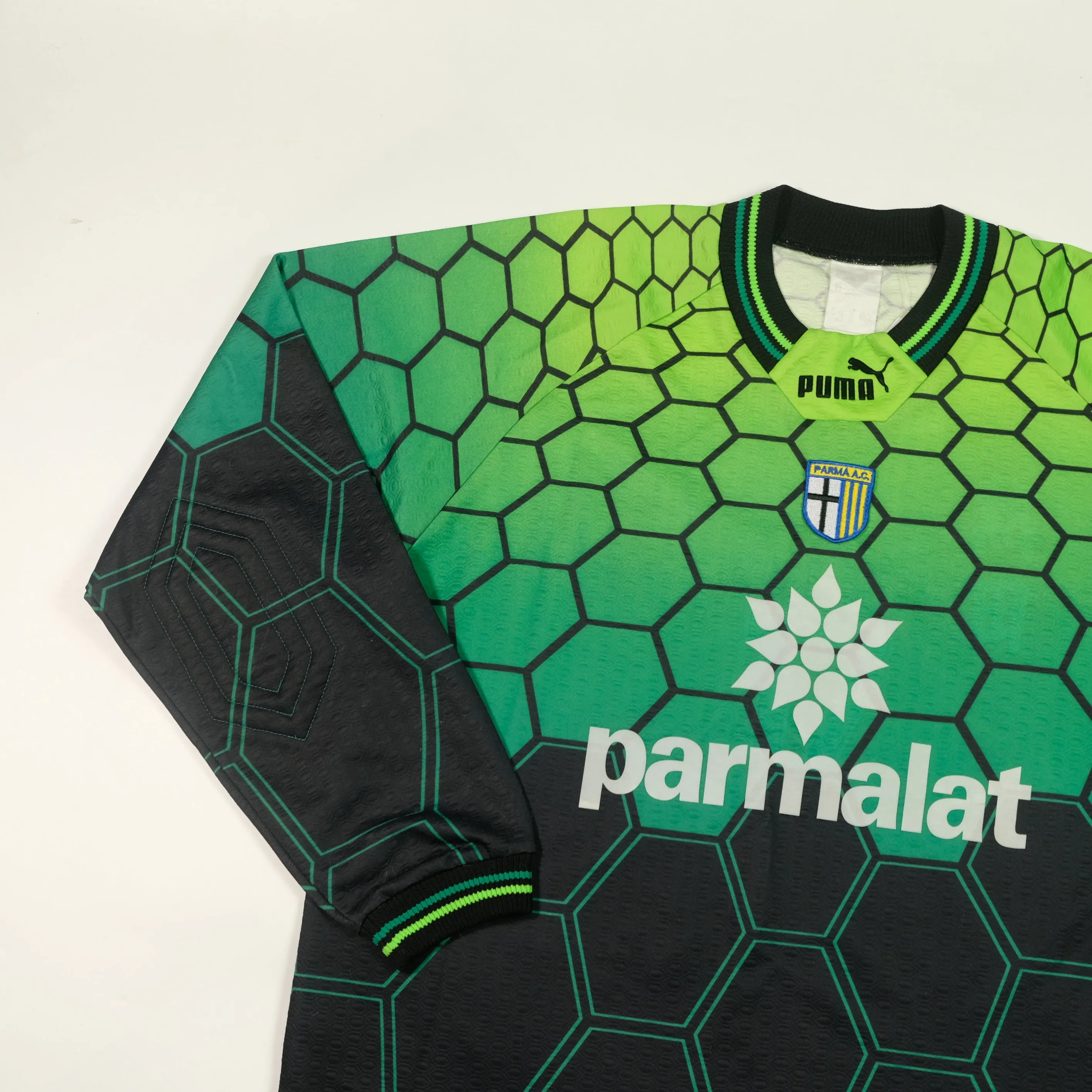 Parma AC Italy 1997/1998 Original Puma Goalkeeper Football Shirt (L/XL)