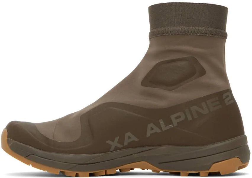 Pas Normal Studios Brown Salomon Edition XA-Alpine 2 Sneakers