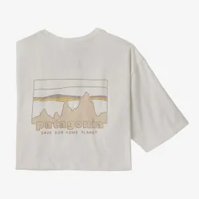 Patagonia '73 Skyline Organic Tee - Birch White