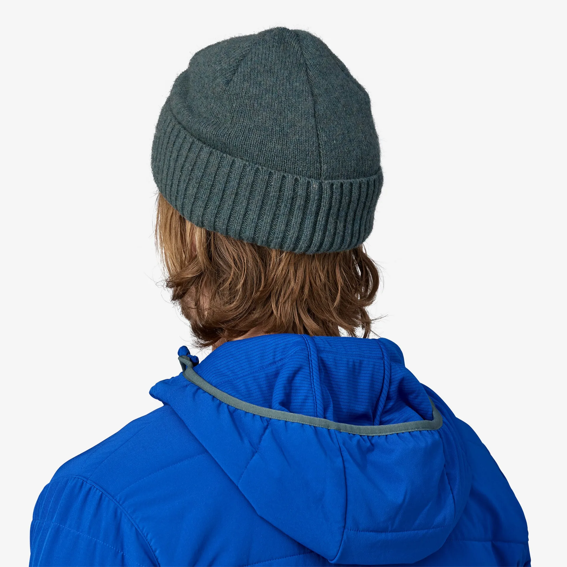 Patagonia Brodeo Beanie - Fitz Roy Icon: Nouveau Green