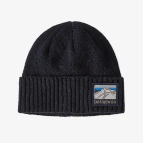 Patagonia Brodeo Beanie - Line Logo Ridge: Classic Navy