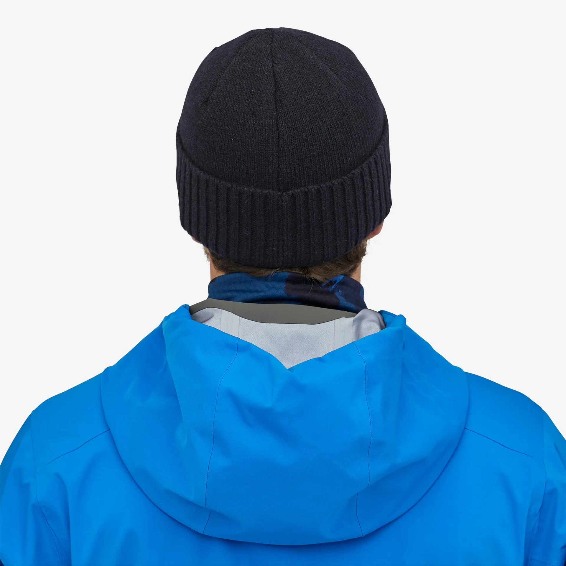 Patagonia Brodeo Beanie - Line Logo Ridge: Classic Navy