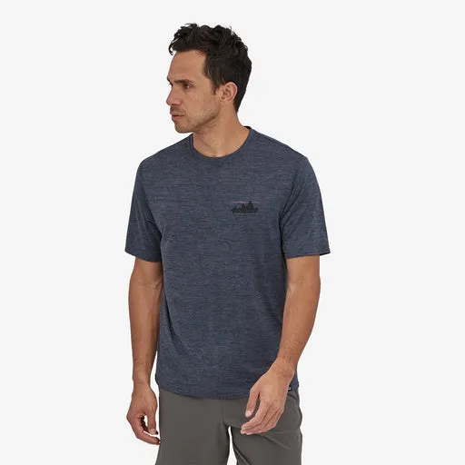 Patagonia Capilene Cool Daily Graphic T-shirt - '73 Skyline: Smolder Blue X-Dye