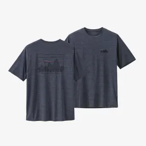 Patagonia Capilene Cool Daily Graphic T-shirt - '73 Skyline: Smolder Blue X-Dye