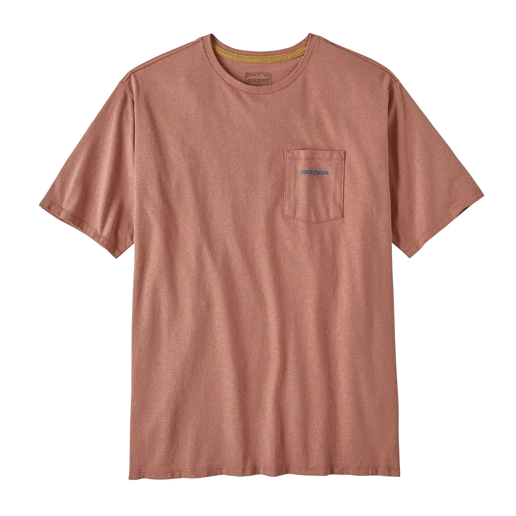 Patagonia Men's Boardshort Logo Pocket Responsibili-Tee - Sienna Clay