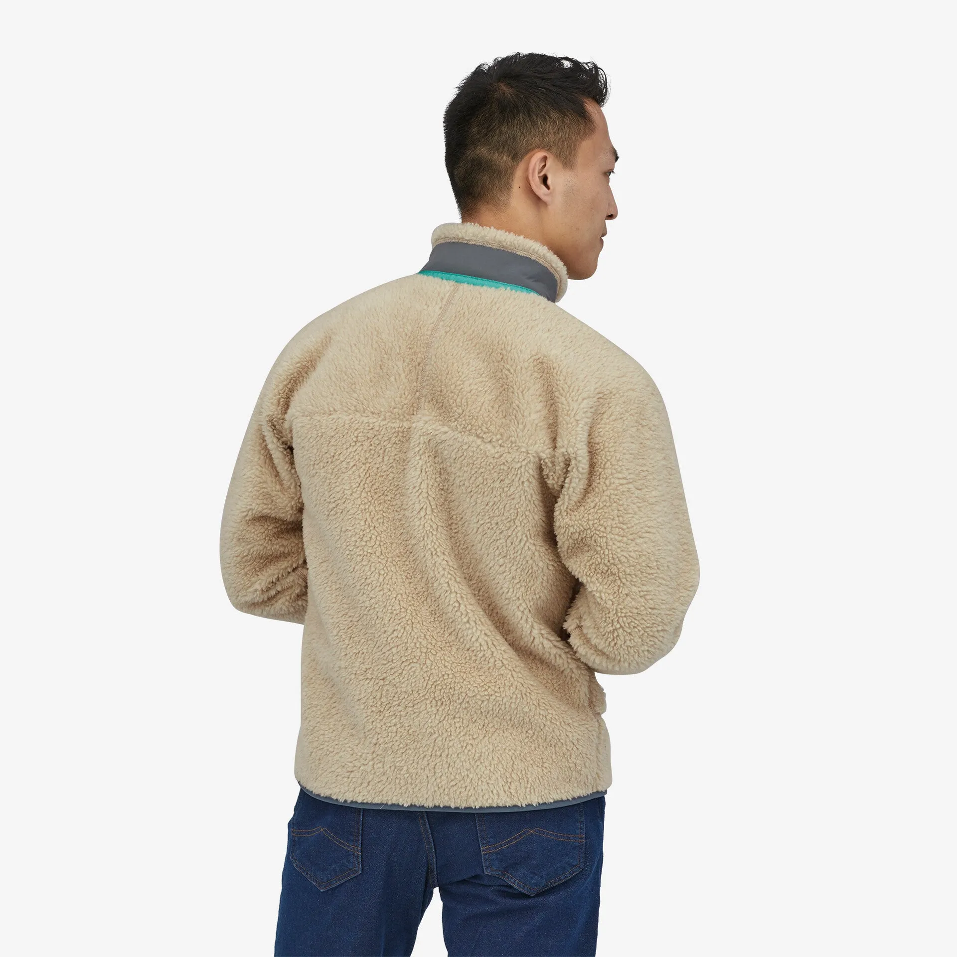 Patagonia Men's Classic Retro-X Fleece Jacket - Dark Natural / Plume Grey