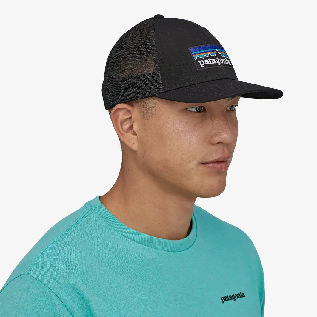 Patagonia P-6 LoPro Trucker Cap - Black