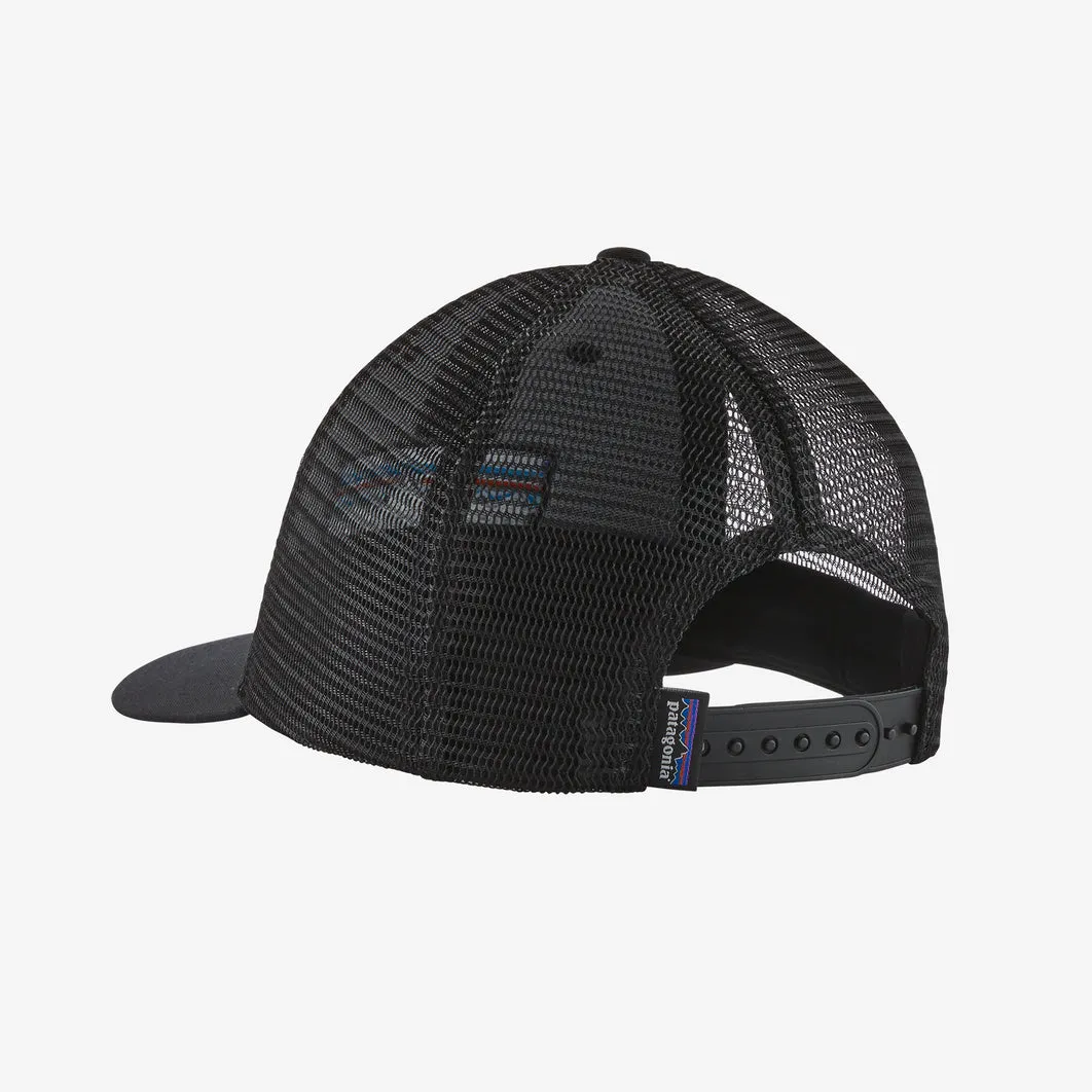 Patagonia P-6 LoPro Trucker Cap - Black