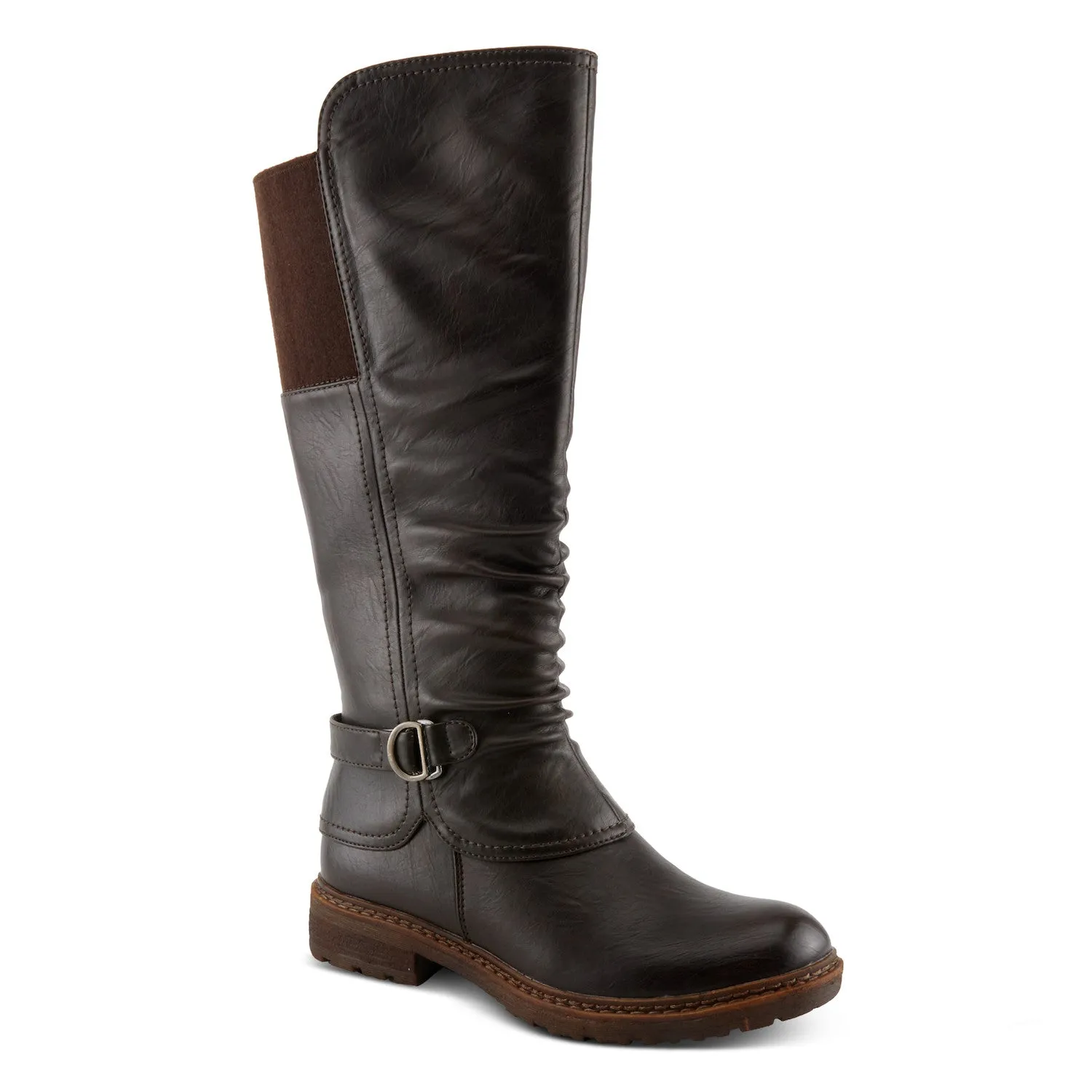  Patrizia Olena Indulgently Luxurious Tall Boot in Chocolate Brown  