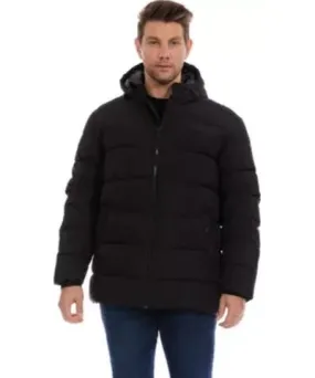 Perry Ellis Mens Solid Heavy Puffer