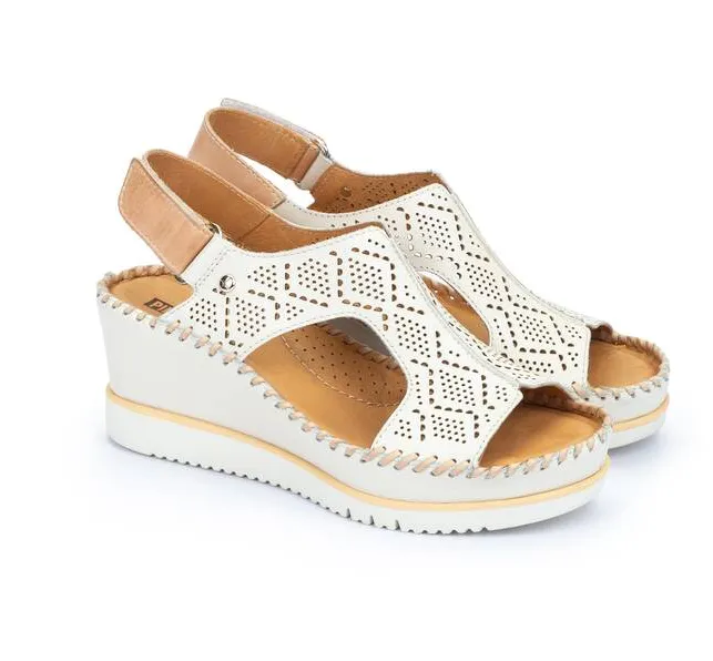 Pikolinos Aguadulce Laser Cut Wedge Sandals Women's