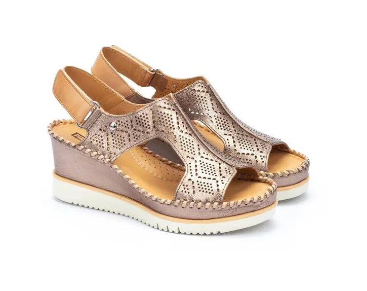 Pikolinos Aguadulce Laser Cut Wedge Sandals Women's