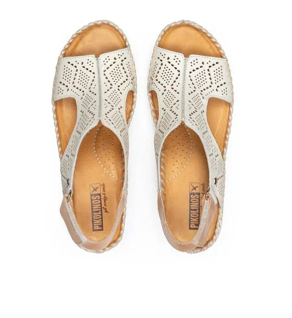 Pikolinos Aguadulce Laser Cut Wedge Sandals Women's