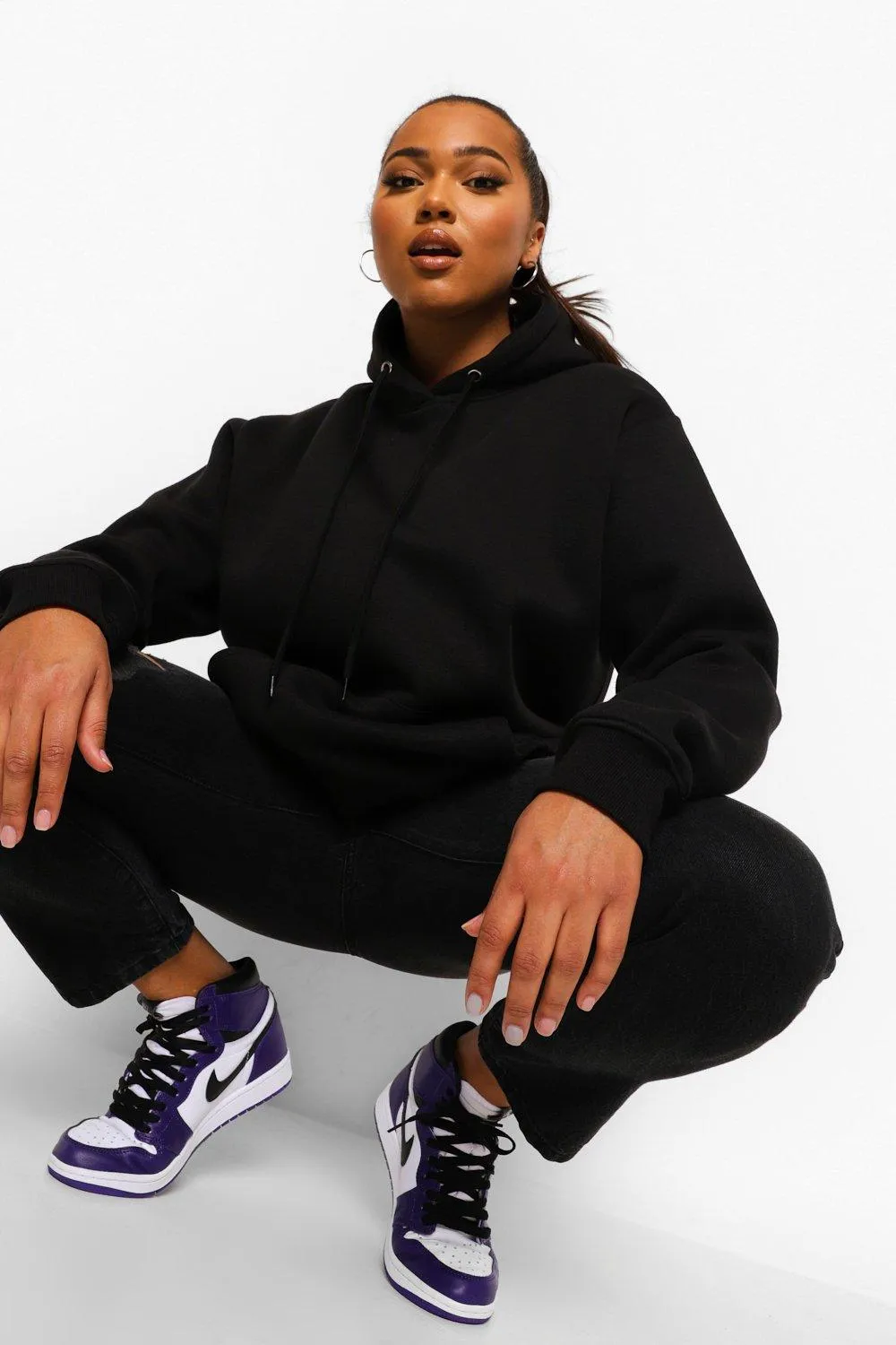 Plus Mix And Match Oversized Hoodie