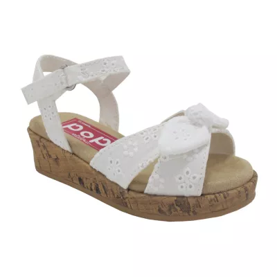 Pop Toddler Girls Lil Friendly Wedge Sandals