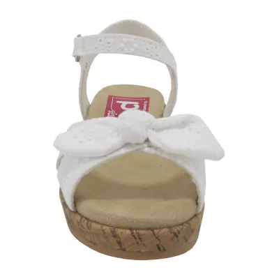 Pop Toddler Girls Lil Friendly Wedge Sandals